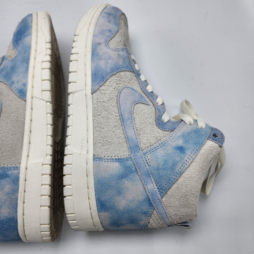 Nike Dunk High SE Clouds Celestine Blue White Suede High Top Sneakers Womens 7.5 - Picture 13 of 16